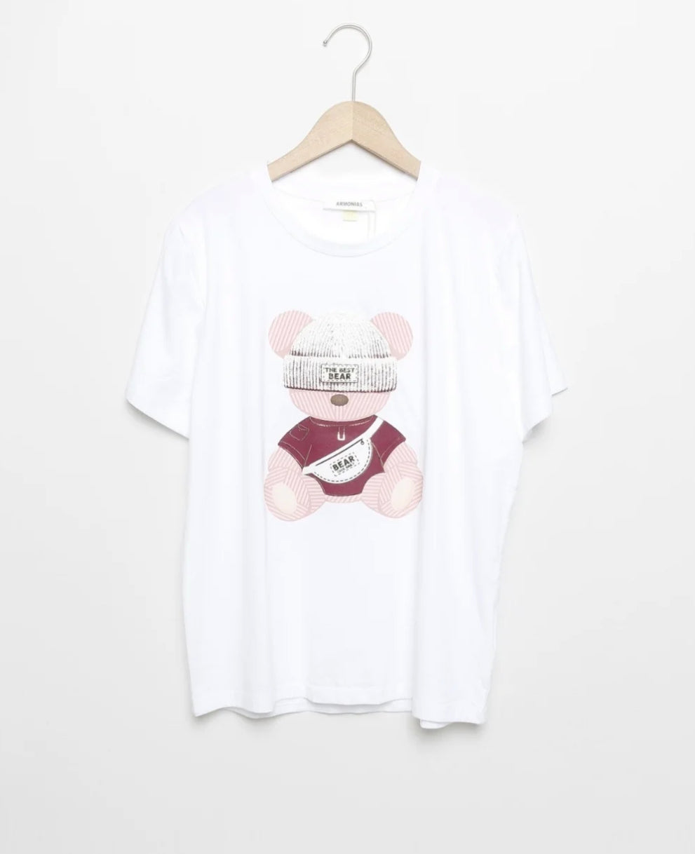 Camiseta Bear Rosa